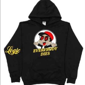 Logic Everybody Dies Hoodie Unisex New S-4Xl 2021